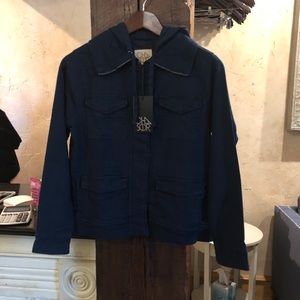 Chaser - Navy Moto Jacket